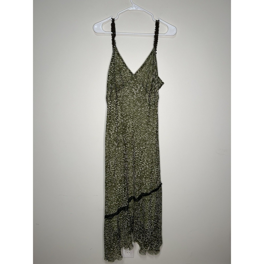 Vintage Believe Dress Womens 14 Y2K Empire Waist Asymmetrical Hem Fairycore